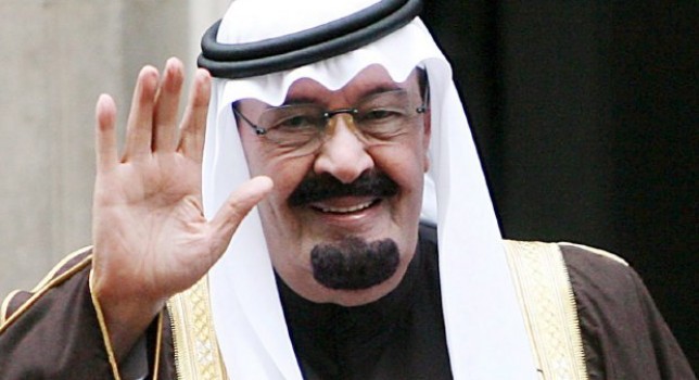 Rey Abdalá de Arabia Saudí
