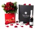 Caja regalo 15 rosas rojas + Nestlé grande + cava _caja-grande-negra-+-15-rojas-+-bombones-y-vela-con-botella-cava---copia