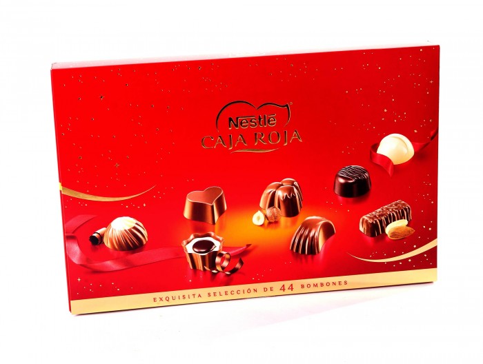 Caja roja Nestlé 44 bombones_caja-bombones-44-unidades